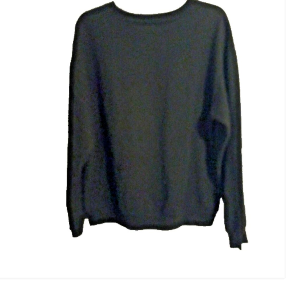 Disney Villains Mood Characters Sweatshirt Girls L 11-13 Black Graphic - Picture 3 of 9